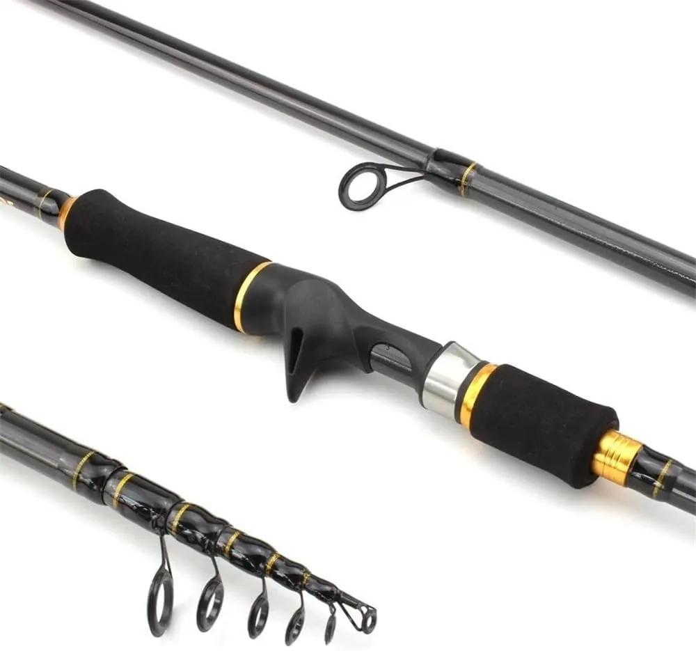 Fishing Poles Carbon Rod Portable Telescopic Fishing Rod Fish Hand Fishing Tackle Sea Rod Telescopic Fishing Rod