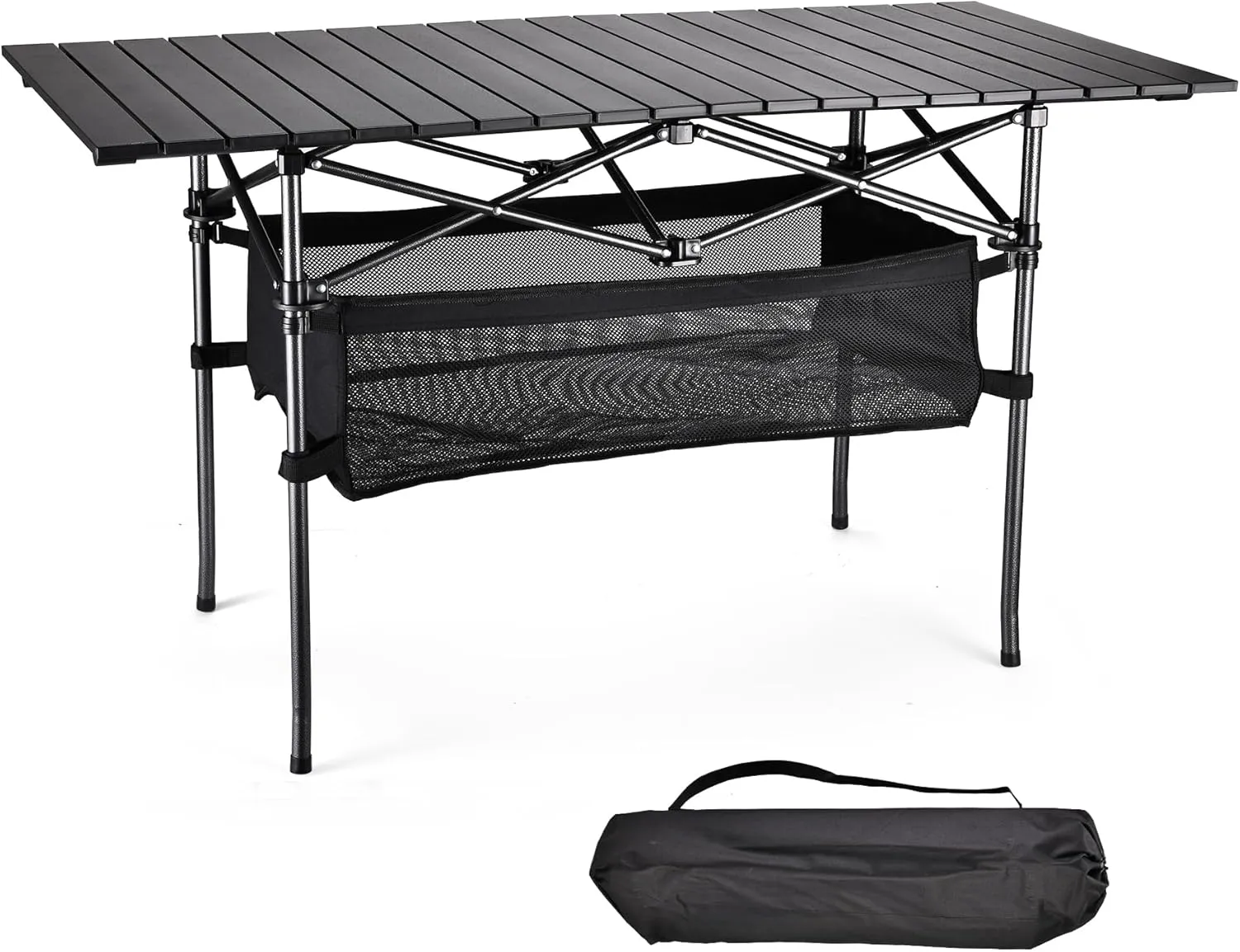 Foldable Camping Chair - Sturdy Aluminum Surface, Quick Setup in 1-5 Minutes, Suitable for Camping, Beach, Picnics, and More