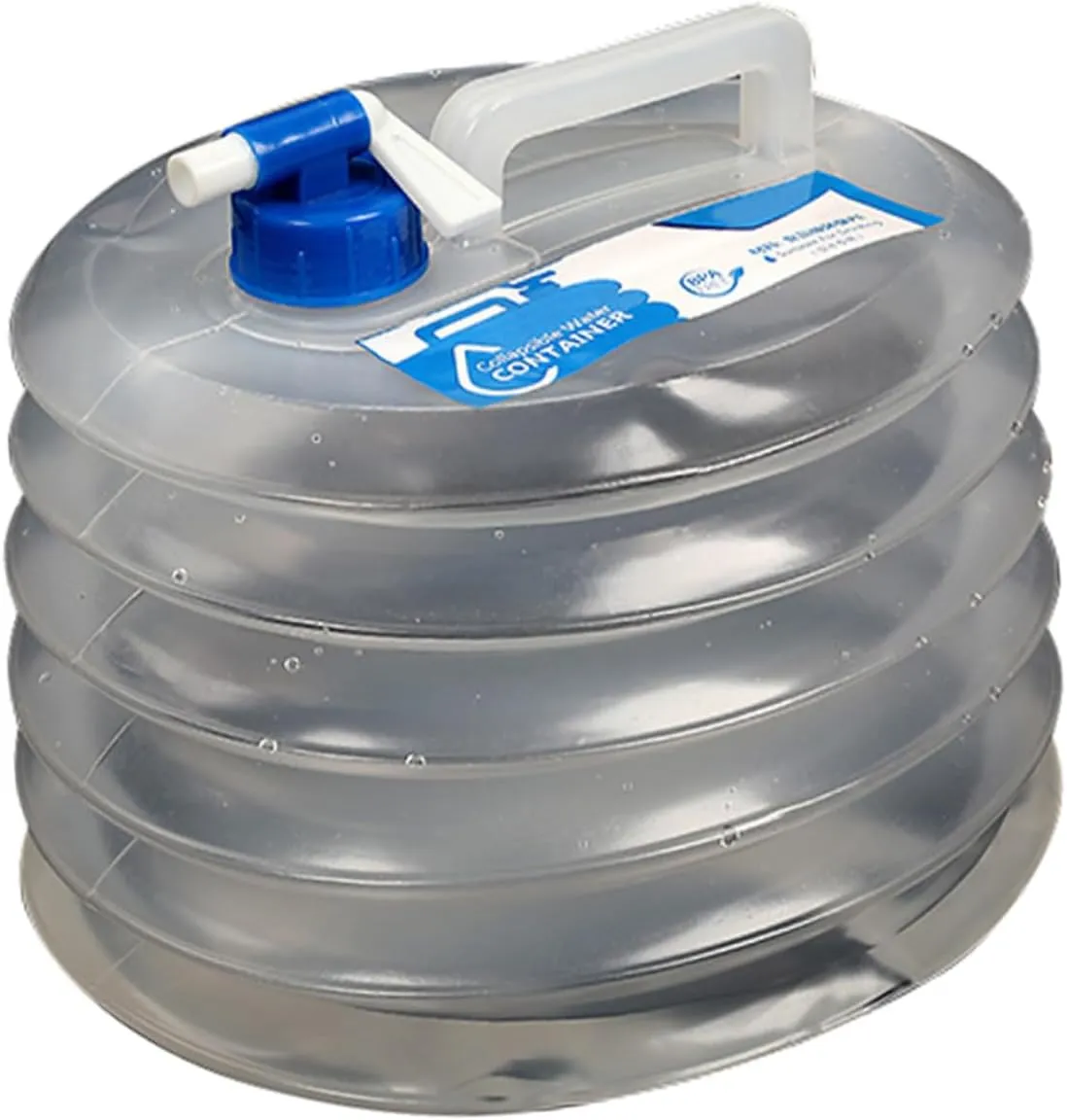 Foldable Water Tank Collapsible Water Bucket Outdoor Bag Pe Material Sturdy Construction