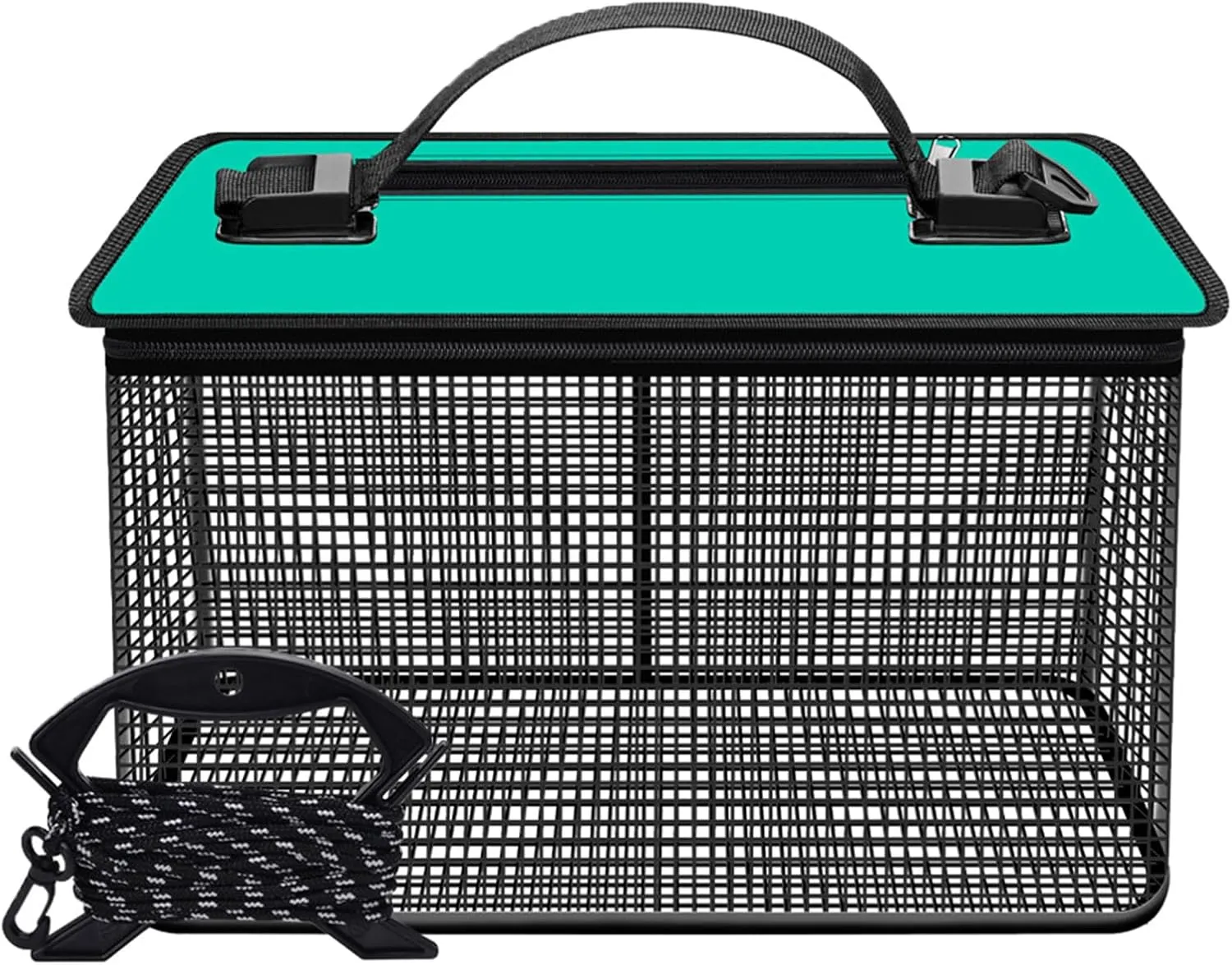 Folding Fishing Net Fishing Protections Live Fish Bucket Portable Meshes Fishing Net Storage Cage Fish Protectors Enduri