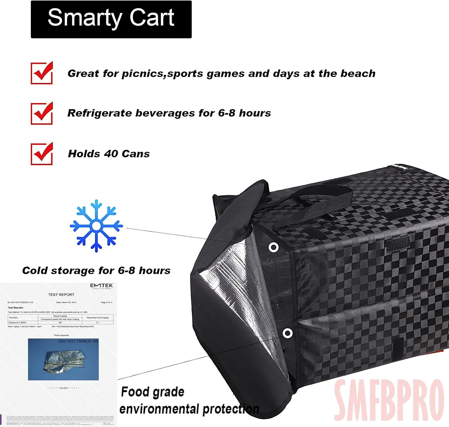 Folding Portable Rolling Crate Handcart, Smart Cart with Telescopic Handle, Collapsible Rolling Utility Basket for Supermarket & Teacher Shopping, Moving Grocery