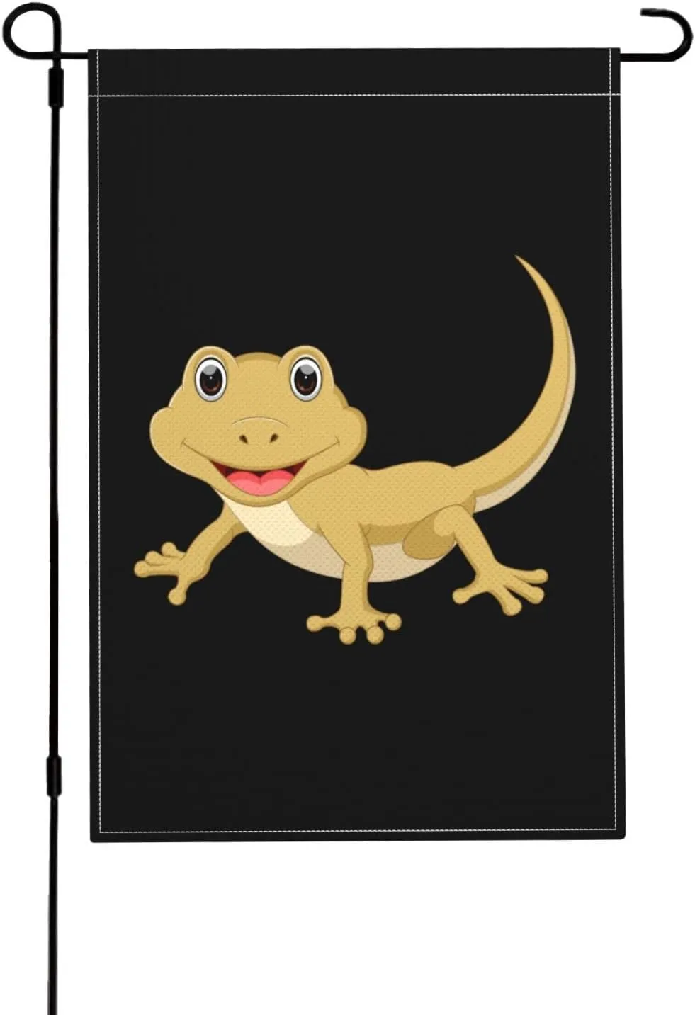 Funny eckos arden Flas 12x18 Inch Double Sided Burlap arden Fla, Small arden Flas For Outside, Indoor Yard Decor Welcome Fla