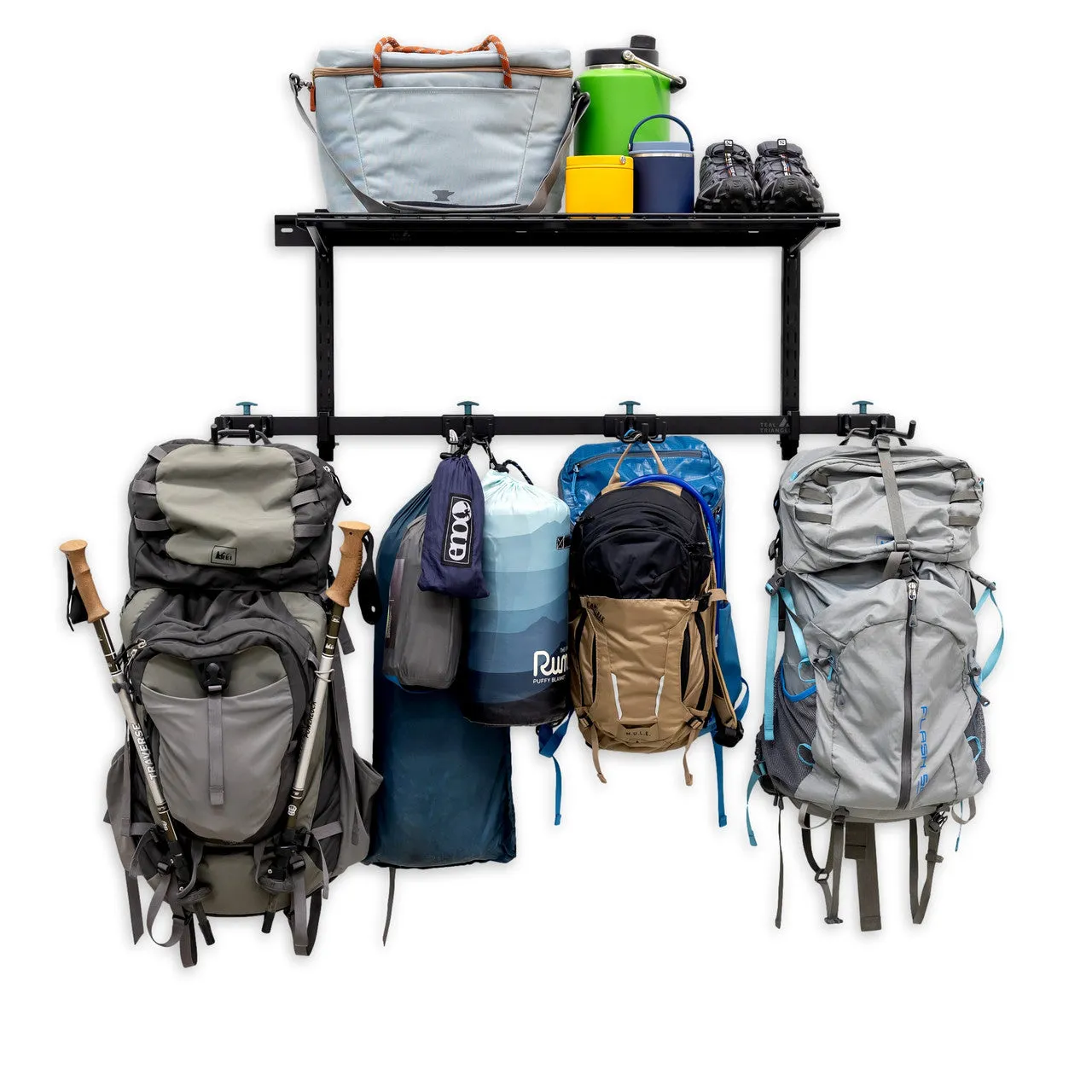 G-Hike & Camp   Shelf | Adjustable Wall Storage System | Holds 300 lbs