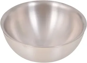 GANAZONO Outdoor Titanium Double Bowl Set Compact Portable and Durable for Camping Hiking and More