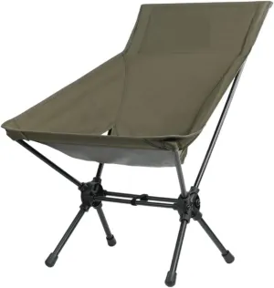 GaRcan Portable Camping Chairs Outdoor High Back Chair for Fishing Trekking BBQ Parties Gardening Indoor Use (Rg)