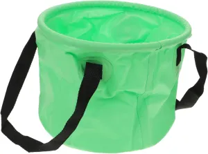 Garneck 10l Collapsible Bucket Waterproof Bag for Camping Hiking Travel Portable Tear-Resistant Material Random
