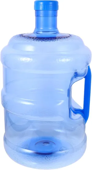 Garneck Portable Camping Water Bottle Water Storage Container with Cap Lightweight Durable Pet Design for Outdoor Activities Hiking Fishing and Emergency Use