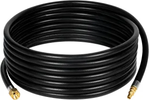 GASPRO 24-Foot RV Quick Connect Propane Hose for Camping Grill, Camp Chef Stove, Outland Fire Bowl, Portable Fire Pit and More
