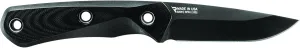 Gerber Gear Terracraft - Fixed Blade Survival Tactical Knife for Bushcraft, Camping, Outdoor & Hunting - Heavy Duty Full Tang Knife with Premium Leather Sheath - Made in USA - Black