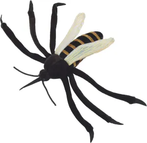 GIANTmicrobes Mosquito Plush – Learn about this Blood Sucking Insect and the Diseases it Carries, Unique Educational Gift for Friends, Students, Travelers, Scientists, Educators and Bug Enthusiasts