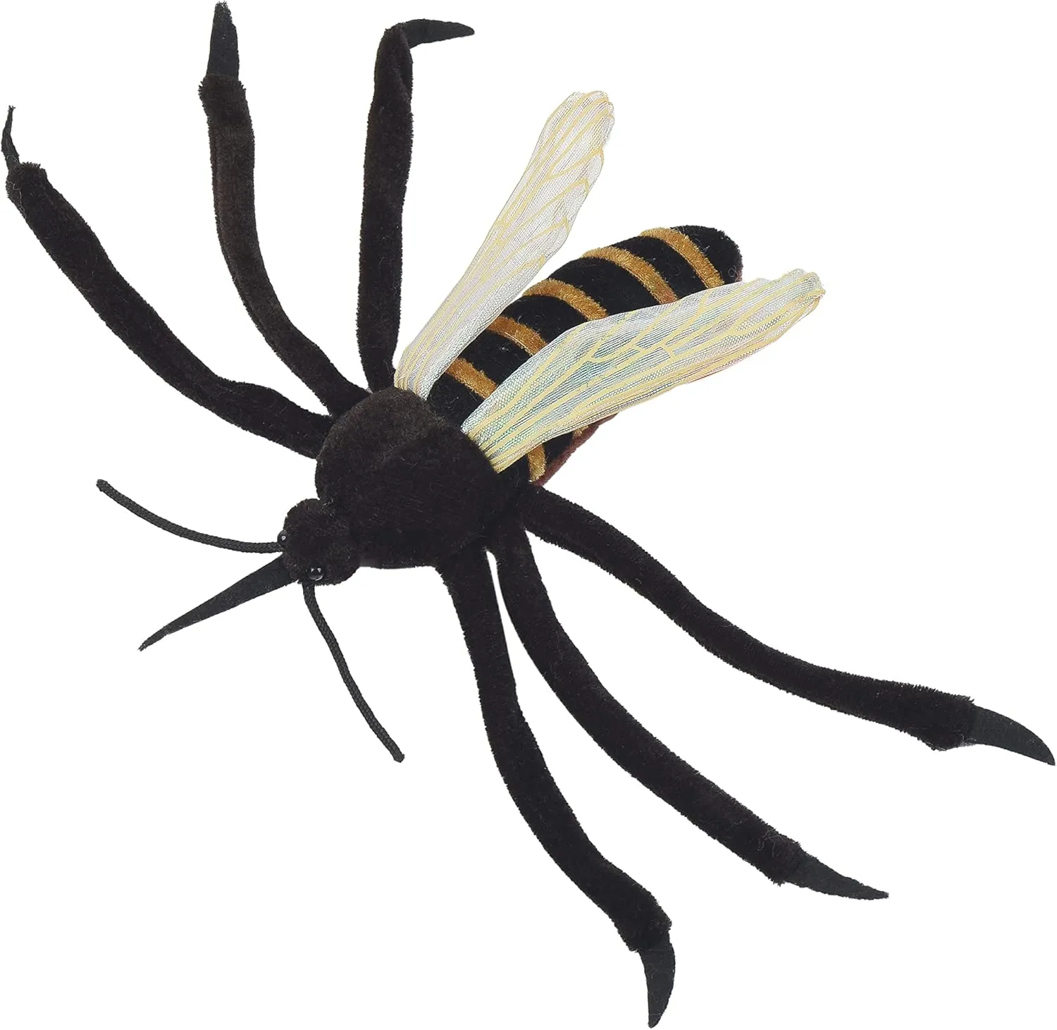 GIANTmicrobes Mosquito Plush – Learn about this Blood Sucking Insect and the Diseases it Carries, Unique Educational Gift for Friends, Students, Travelers, Scientists, Educators and Bug Enthusiasts