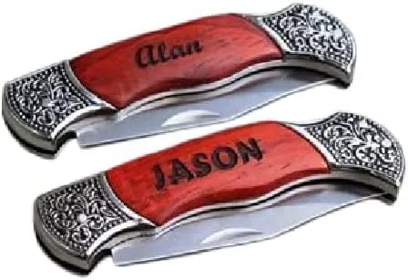 GIFTS INFINITY 2 X Personalized Pocket Knife