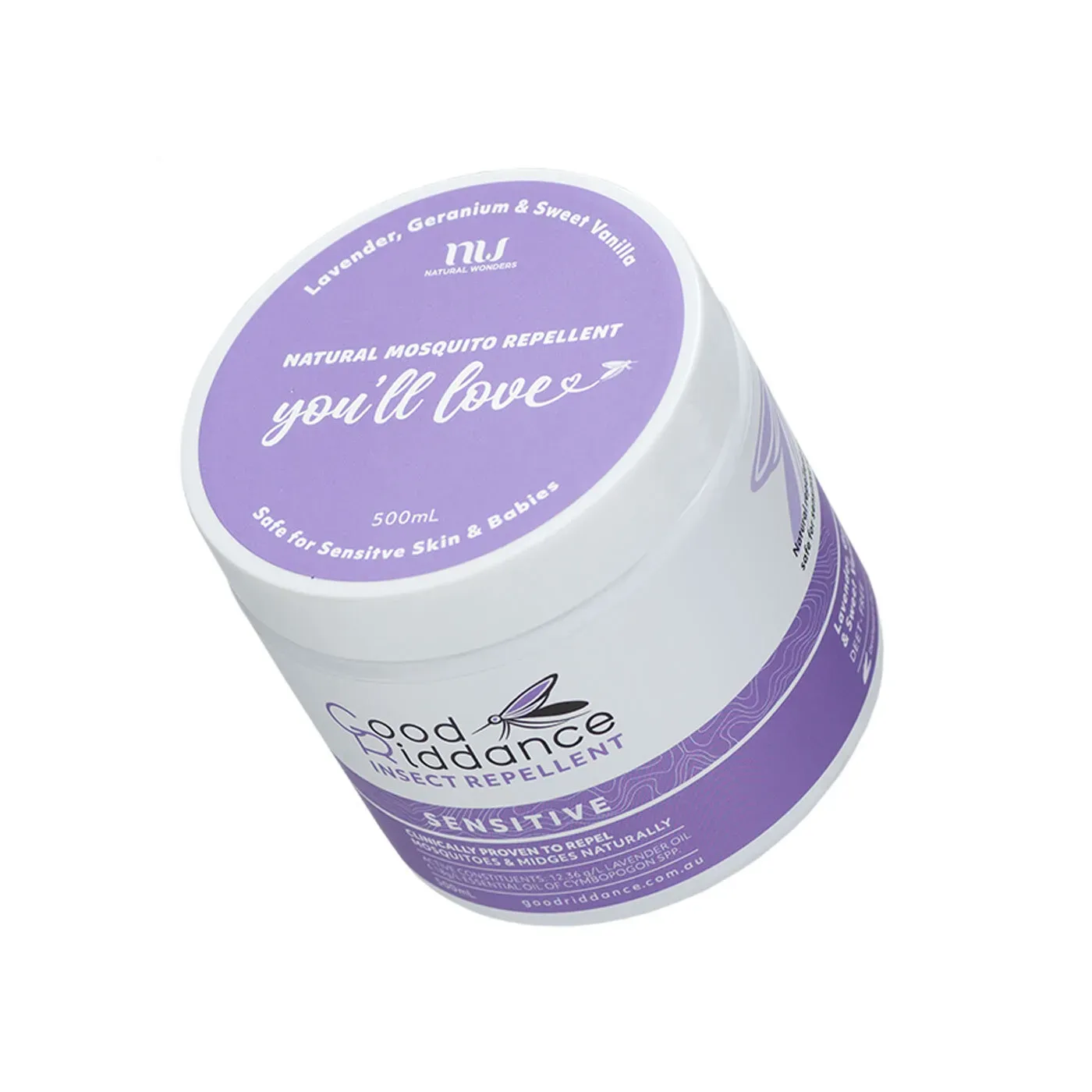 Good Riddance Sensitive Insect Repellent 500mL