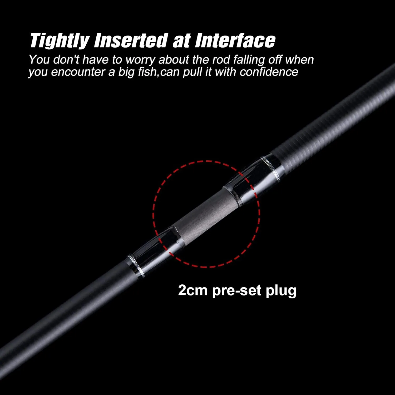 Goture Ultralight Fishing Rod, 2 Piece Jigging Spinning Rod, Spinning/Casting Rod, Trout Rods,3 Piece Crappie Rod, Ice Fishing Reel & Rod Combo Medium Light/Medium Heavy for Saltwater/Freshwater