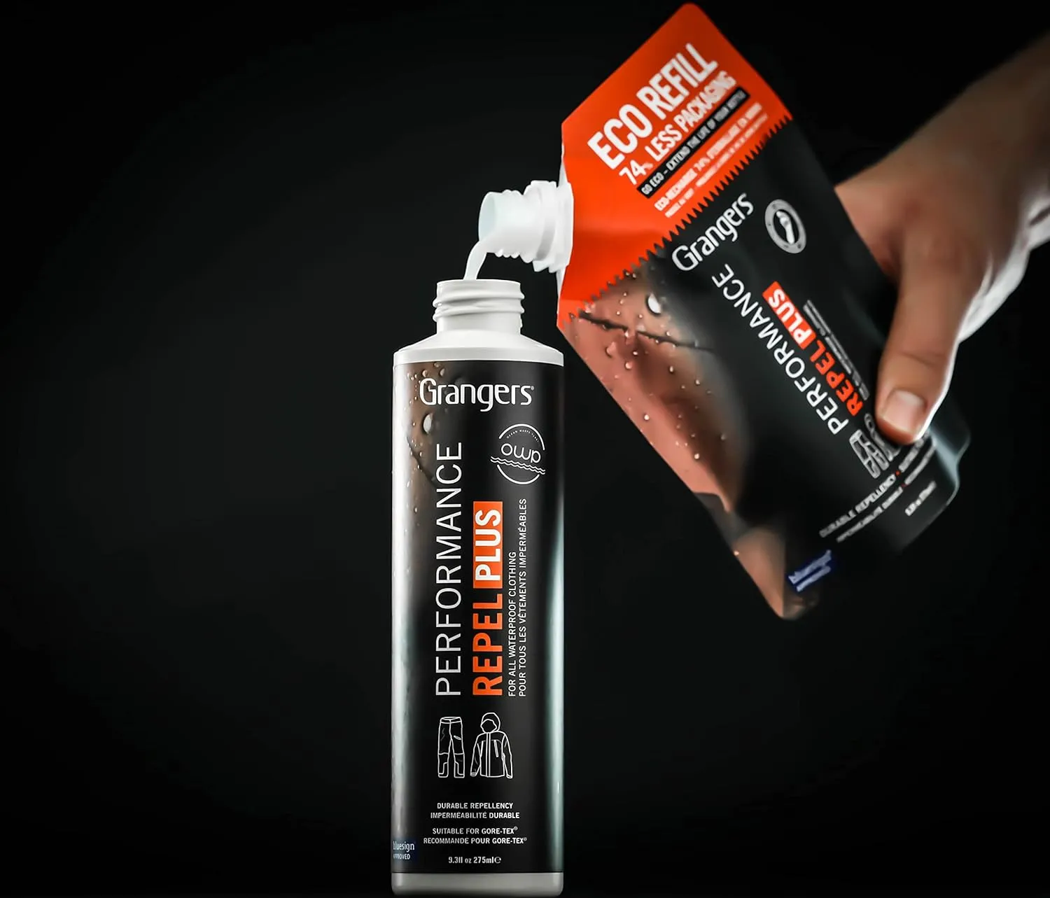 Grangers Performance Repel Plus Waterproofing Treatement, Eco Pouch, 9.3 oz