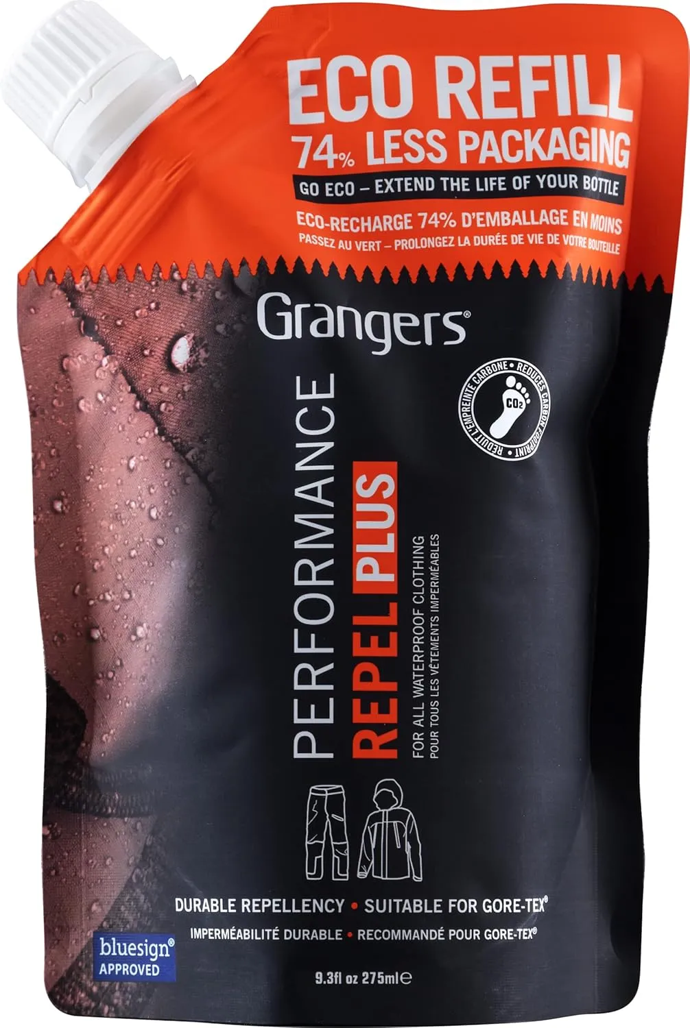 Grangers Performance Repel Plus Waterproofing Treatement, Eco Pouch, 9.3 oz