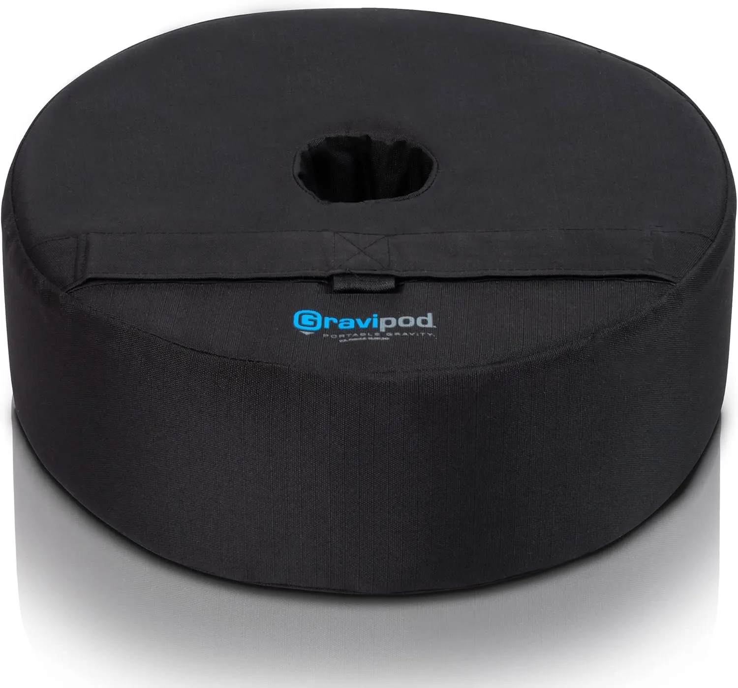 Gravipod 18" Patio Umbrella Base Weight Bag - Adds Support for Offset and Patio Umbrellas - Fits Most Cantilever Stands, Up to 110 lbs Fill Sand Bag - Easy Setup and Durable