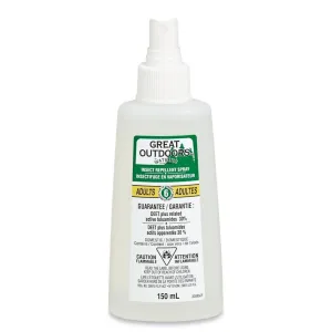 Great outdoors - insect repellent spray -adults 150 ml