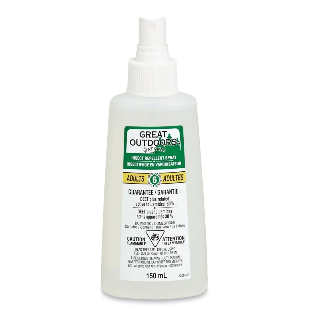 Great outdoors - insect repellent spray -adults 150 ml
