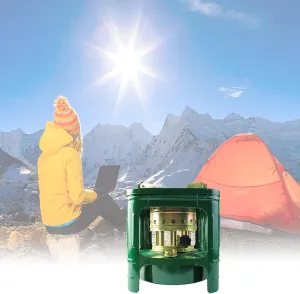 Green Kerosene Camping Stove, Portable Fuel Oil Stove, Kerosene Oil Heater Burner, Portable Fuel Oil, Suitable for Household Heating (Color : Green, Type : B)