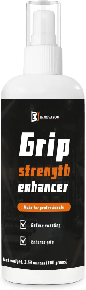Grip Spray 100g, Basketball Grip Spray Improve Palm Grip Strength and Stickiness, Firm Grip with or Without Football Gloves, Multipurpose Grip Spray Suitable Grip Training for Beginner