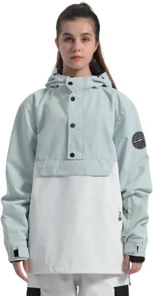 GSOU SNOW Women Ski Jacket Snow Coat Waterproof Windproof Snowboarding Jacket Coat Insulated Warm Winter