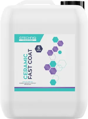 Gtechniq Ceramic Fast Coat - Marine Ceramic Coat - Spray-on, Wipe-Off Ceramic Sealant for Boats - High Gloss, Optically Clear Finish, UV Protection - Dirt & Water Repellent