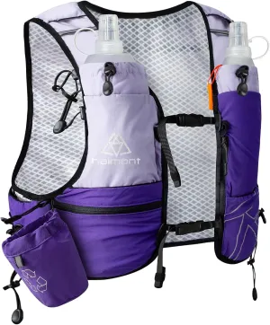 Haimont Hydration Running Vest with Water Bottles for Women Men, Adjustable Lightweight 8L Water Backpack with Soft Flasks for Trail Running