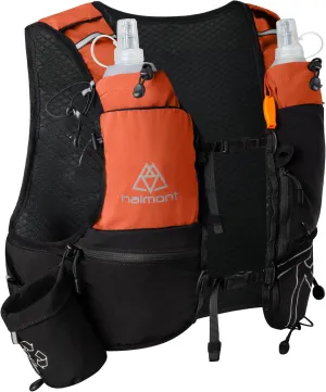 Haimont Hydration Running Vest with Water Bottles for Women Men, Adjustable Lightweight 8L Water Backpack with Soft Flasks for Trail Running
