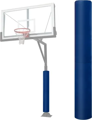 Heavy Duty Basketball Pole Pads, Fits 3" x 3", 3.5"x 3.5", 4" x 4" Round Size Poles, 2" Thick 72" Tall All-Weather Pad