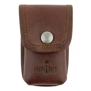 Heavy Duty Hide, Multitool Sheath Handmade from Full Grain Leather - Belt Holster Tool Pouch, Carry Tools on Your Hip for Easy on The Job Access -