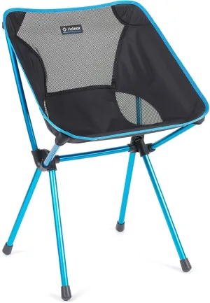 Helinox Café Chair Collapsible Outdoor Dining Chair, Black