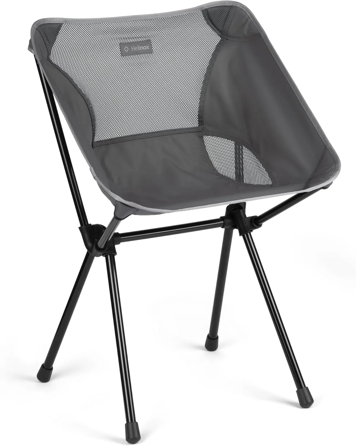 Helinox Café Chair Collapsible Outdoor Dining Chair, Charcoal