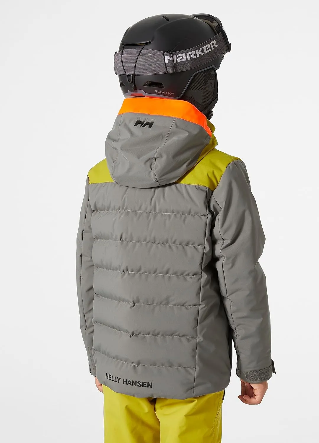 Helly-Hansen Cyclone Jacket for Juniors - Waterproof, Breathable, Insulated Skiing Jacket with Adjustable Hood