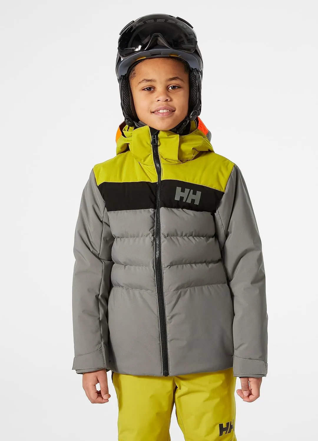 Helly-Hansen Cyclone Jacket for Juniors - Waterproof, Breathable, Insulated Skiing Jacket with Adjustable Hood