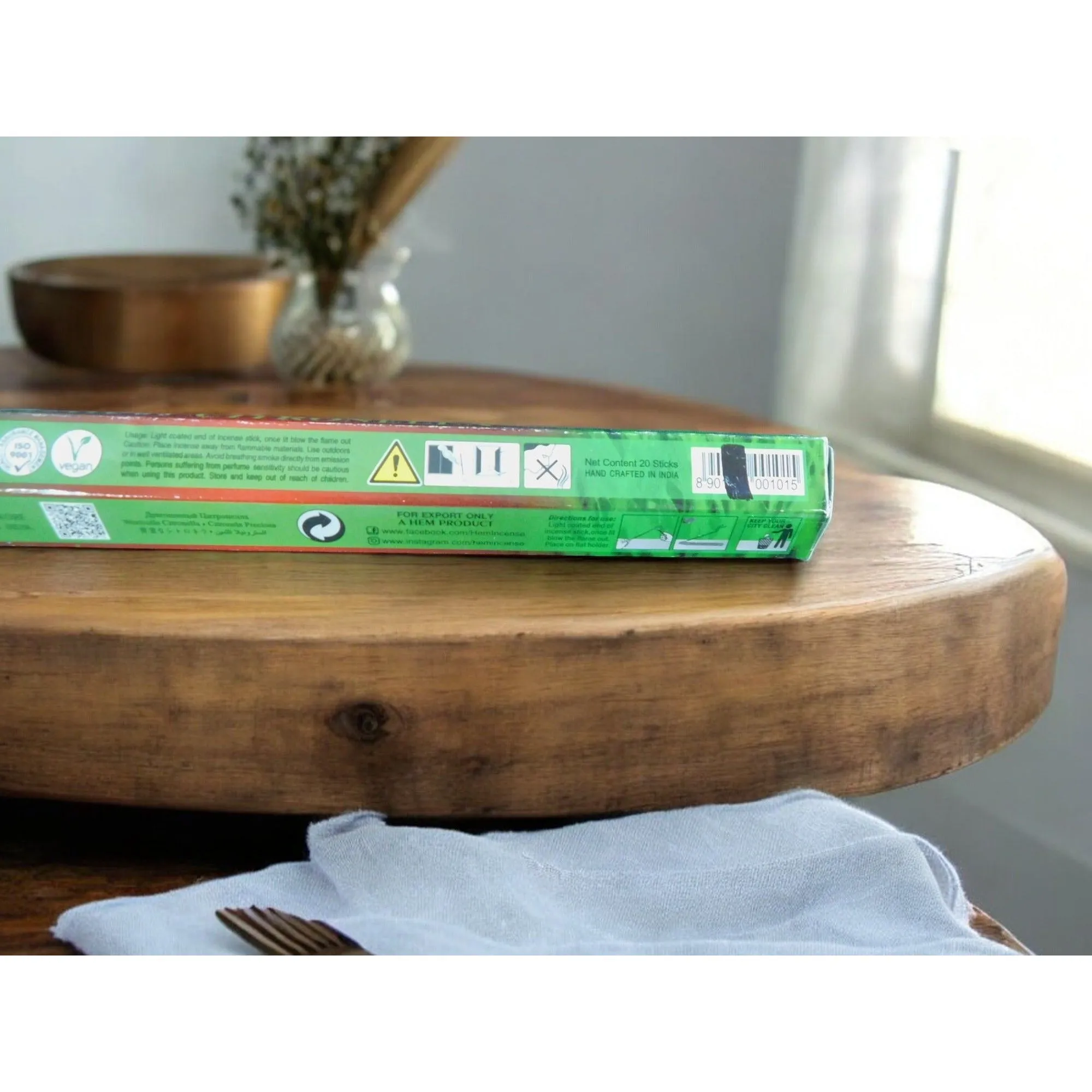 HEM Citronella 20 Incense Sticks Natural Aroma Relaxation & Insect Repellent