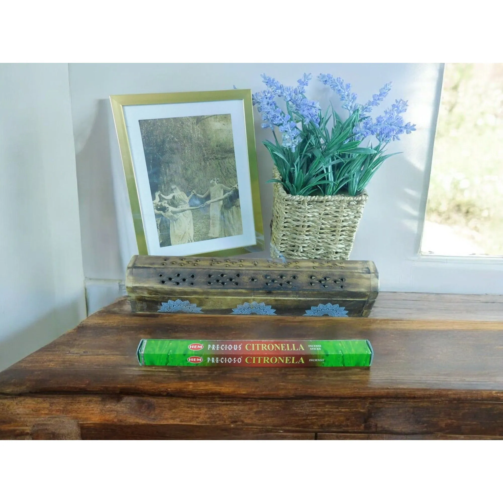 HEM Citronella 20 Incense Sticks Natural Aroma Relaxation & Insect Repellent