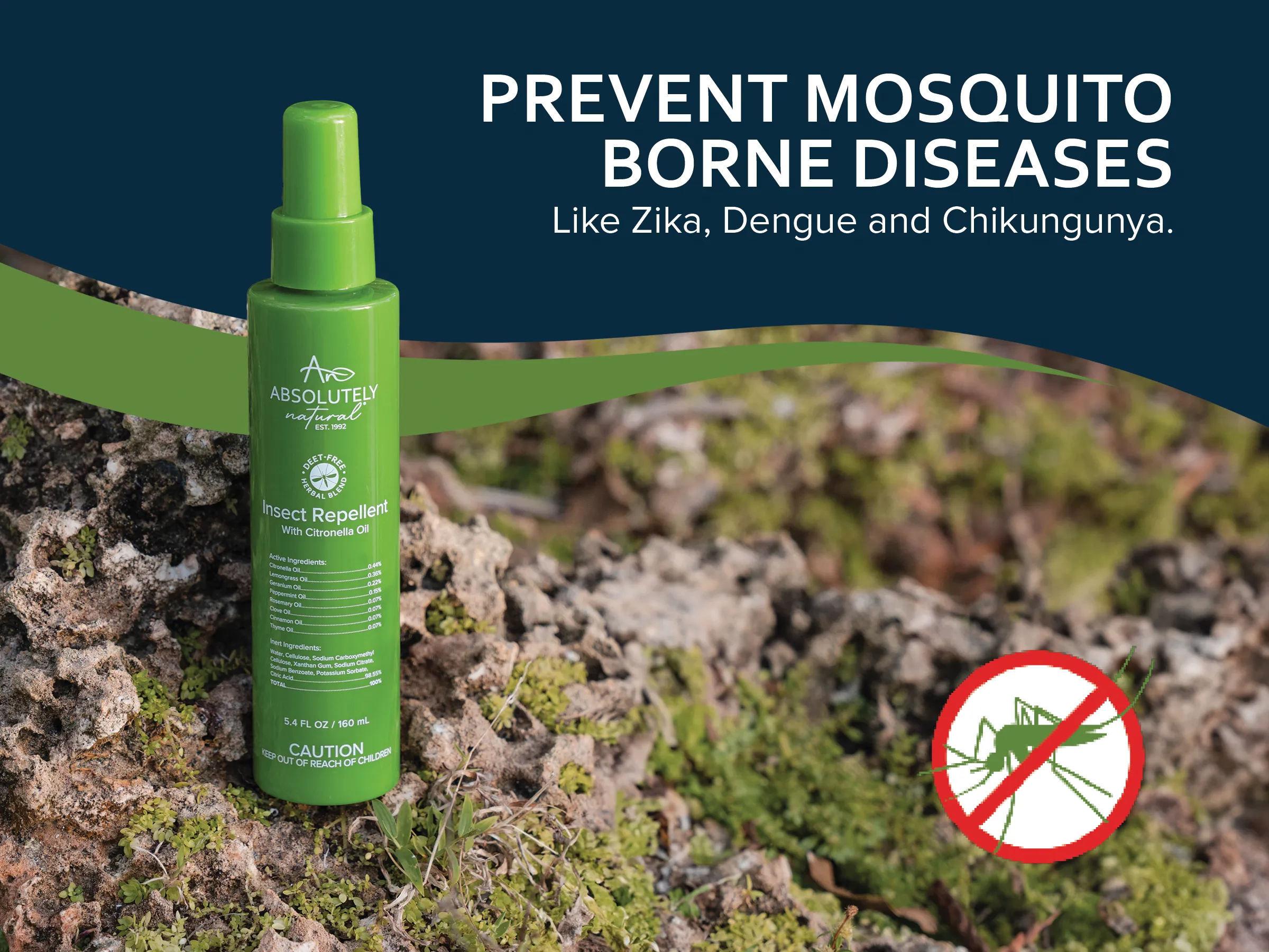 Herbal Blend Insect Repellent