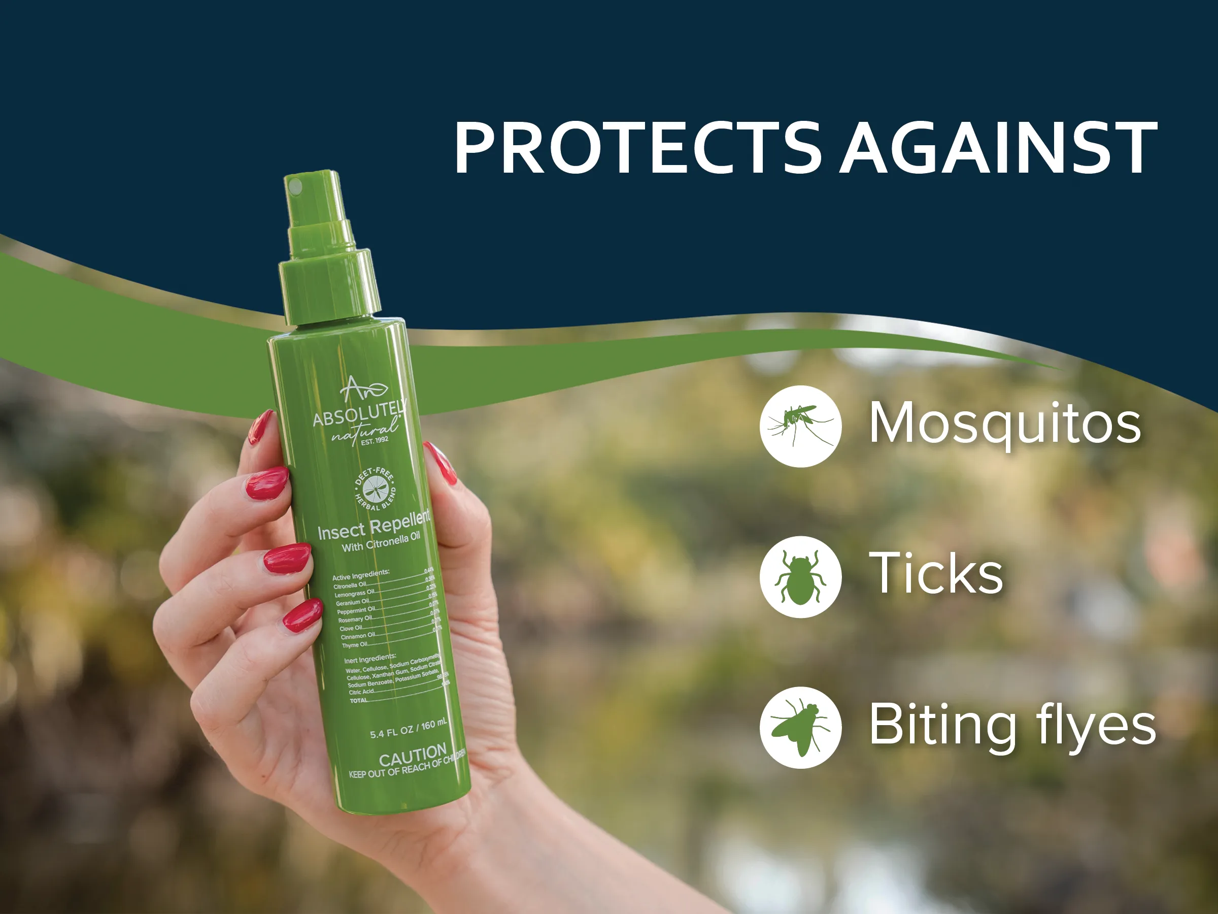 Herbal Blend Insect Repellent