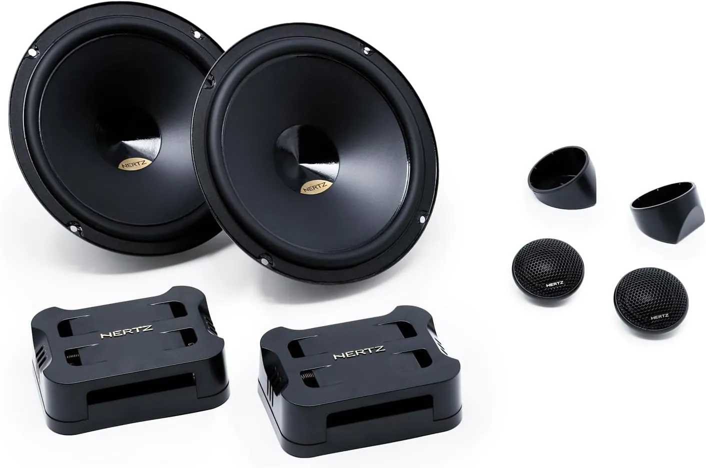 Hertz DPK 165.3 160W Peak (80W RMS) 6.5" Dieci Series 2-Way 4-ohm Component Speakers System