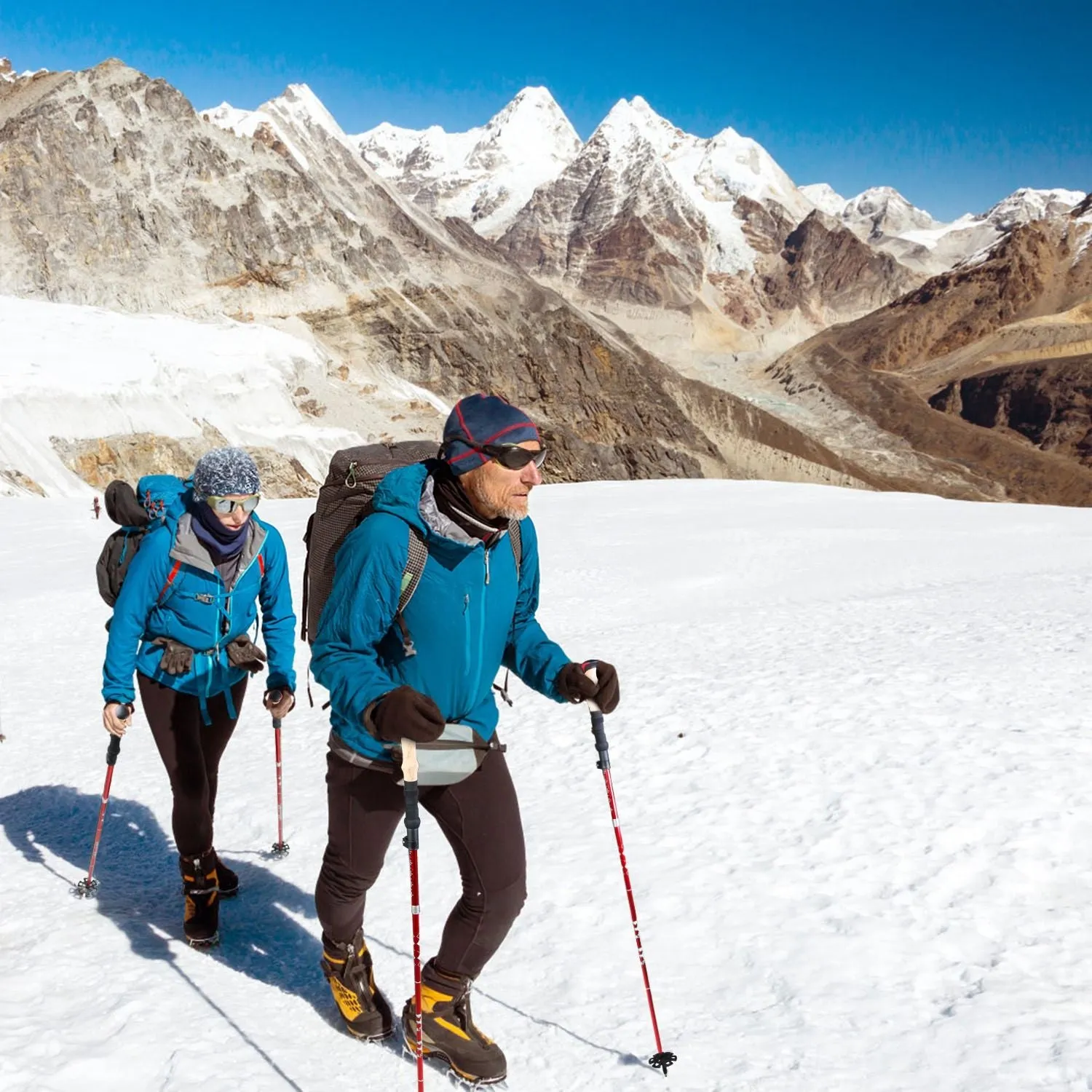 Hiking Collapsible High-quality Low-priced Poles 2-Pack