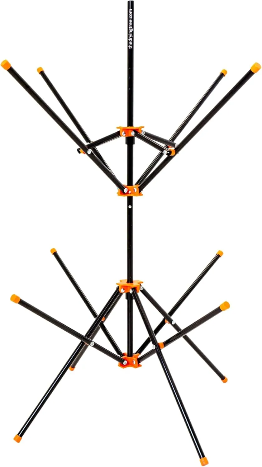 Hockey Gear Drying Rack - Heavy Duty Aluminum Collapsible Portable Sports Gear Drying Rack - Tree - Hockey Equipment Drying - Hockey Gifts