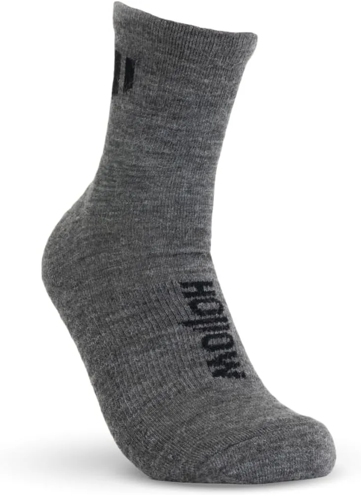 HOLLOW Alpaca Ankle Socks for Men and Women, Moisture Wicking Alpaca Socks for Hiking, Running, Temperature Regulating