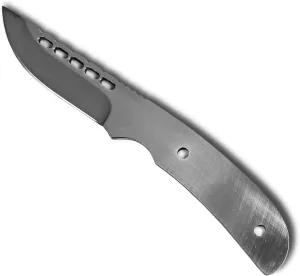 Hunting Knife Blade Blank 017 - 9Cr18MoV Stainless Steel - 7" OAL