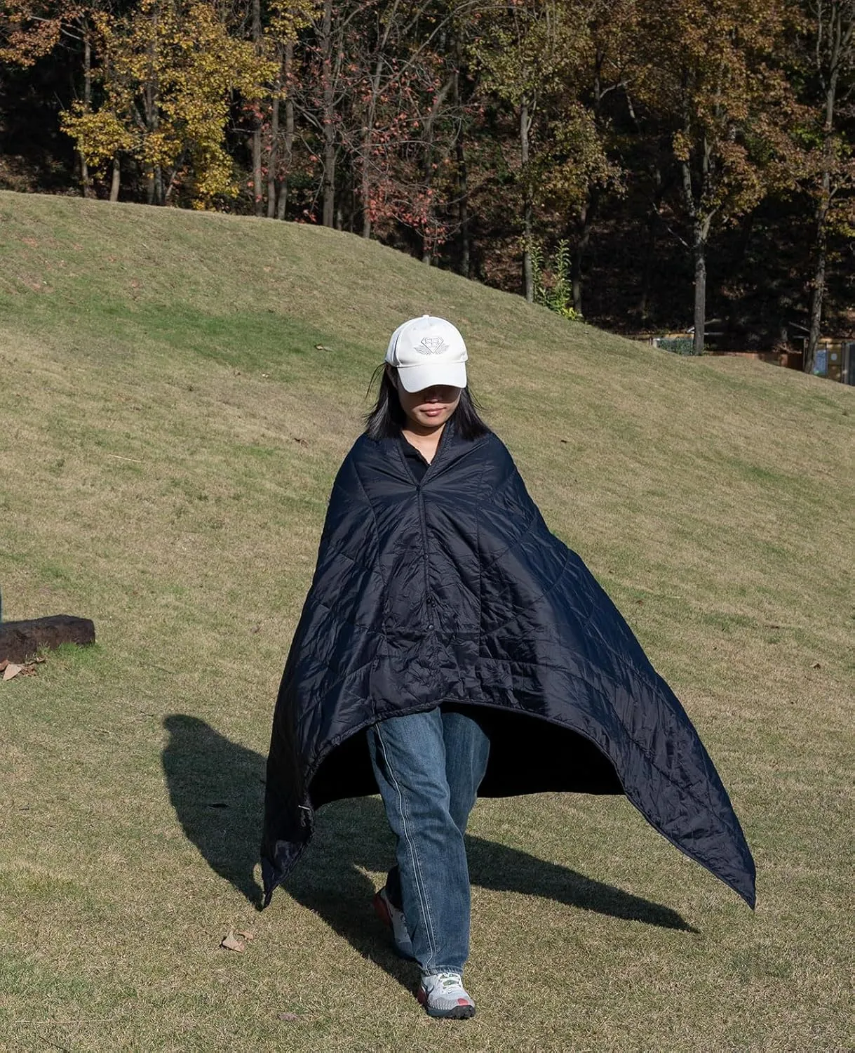 iClimb 3M Thinsulate Insulation Warm Camping Blanket Ultralight Compact (Black)
