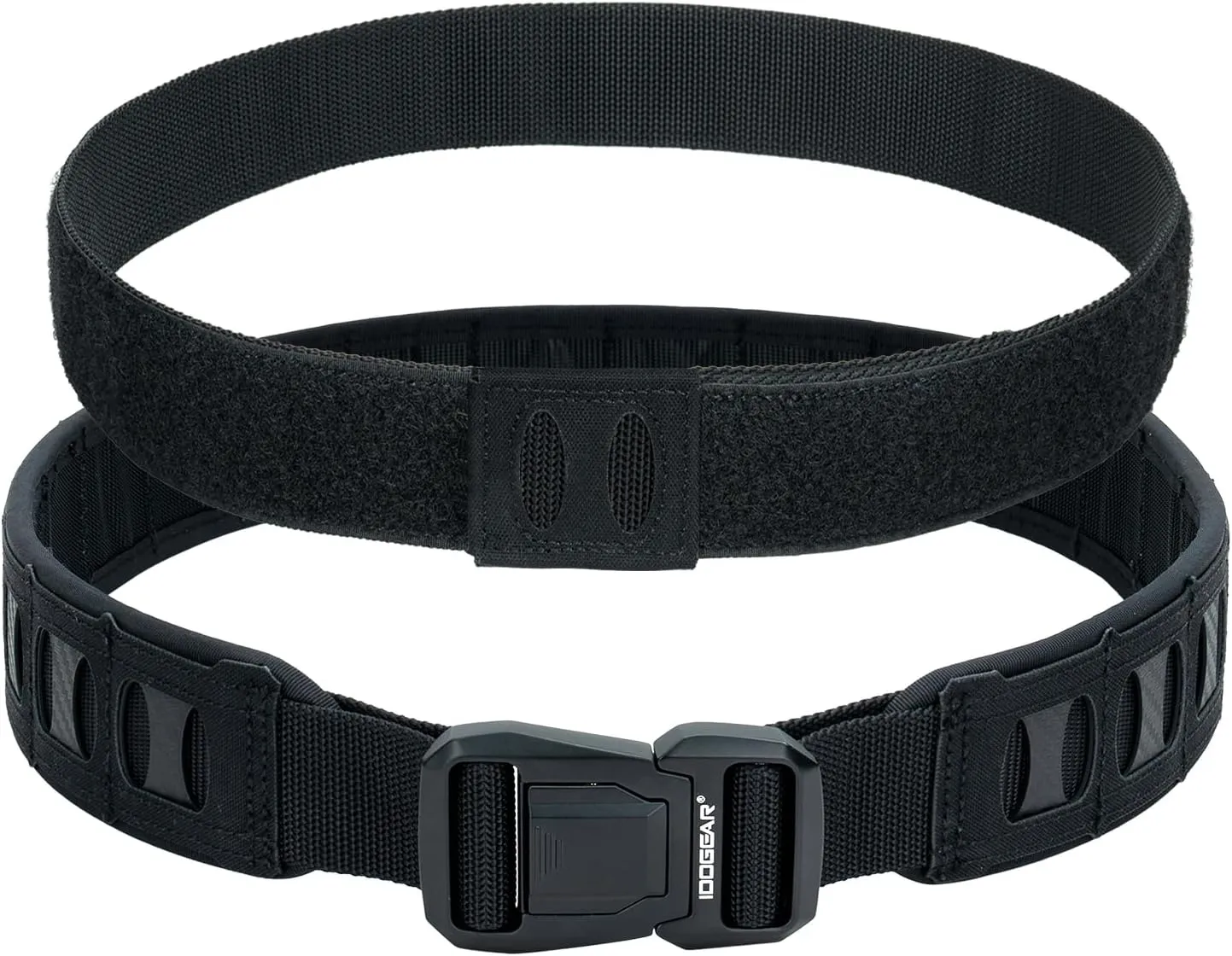 IDOGEAR SPORTS Tactical Heavy Duty Belt Quick Release MOLLE Belt With 1.5"/2" Inner Outer For Men Outdoor Paintball Airsoft