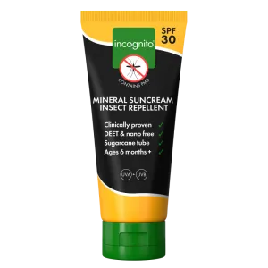 Incognito Mineral Sun Cream Insect Repellent SPF30 100ml