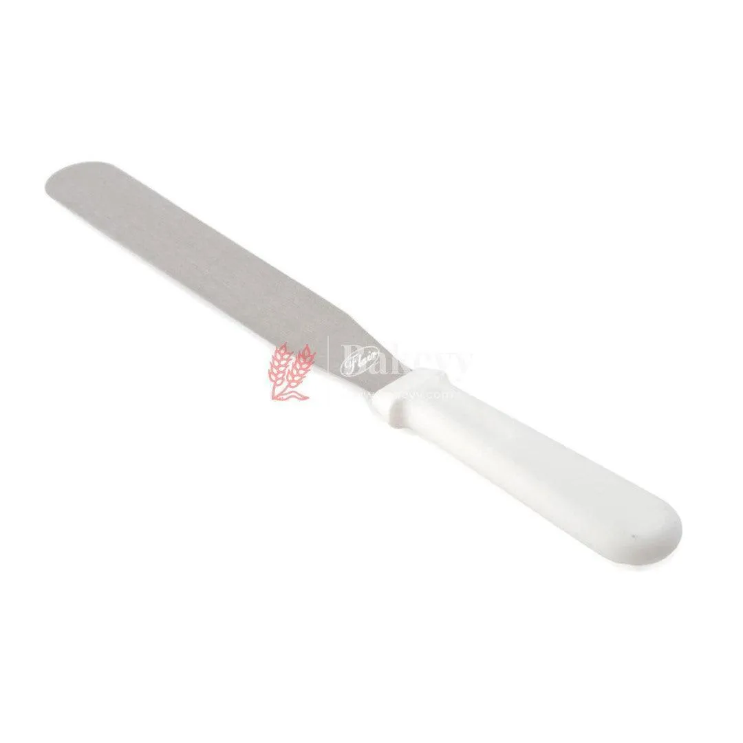 Industrial Quality Stainless Steel White Handle Heavy Flat Pallet Knife | 8, 10, 12 Inch | 3 sizes available