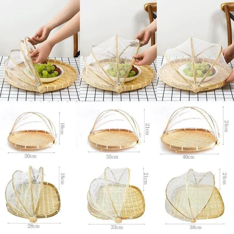 Insect-Repellent Serving Tent - Anti-Mosquito Picnic Tray