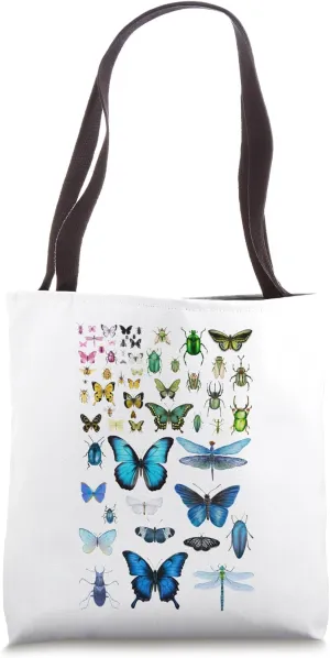 Insect Specimen Collection Design by Gilded Lillie Tote Bag